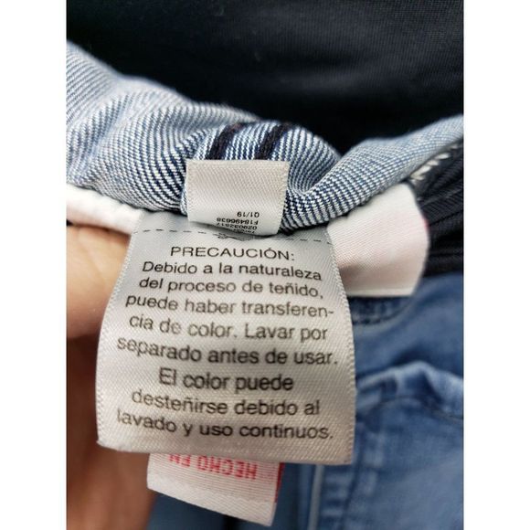 Isabel Maternity Ingrid & Isabel Jeggings size 16 straight leg denim blue jeans - Picture 4 of 12